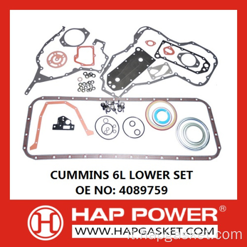 CUMMINS 6L SET INFERIORE 4089759